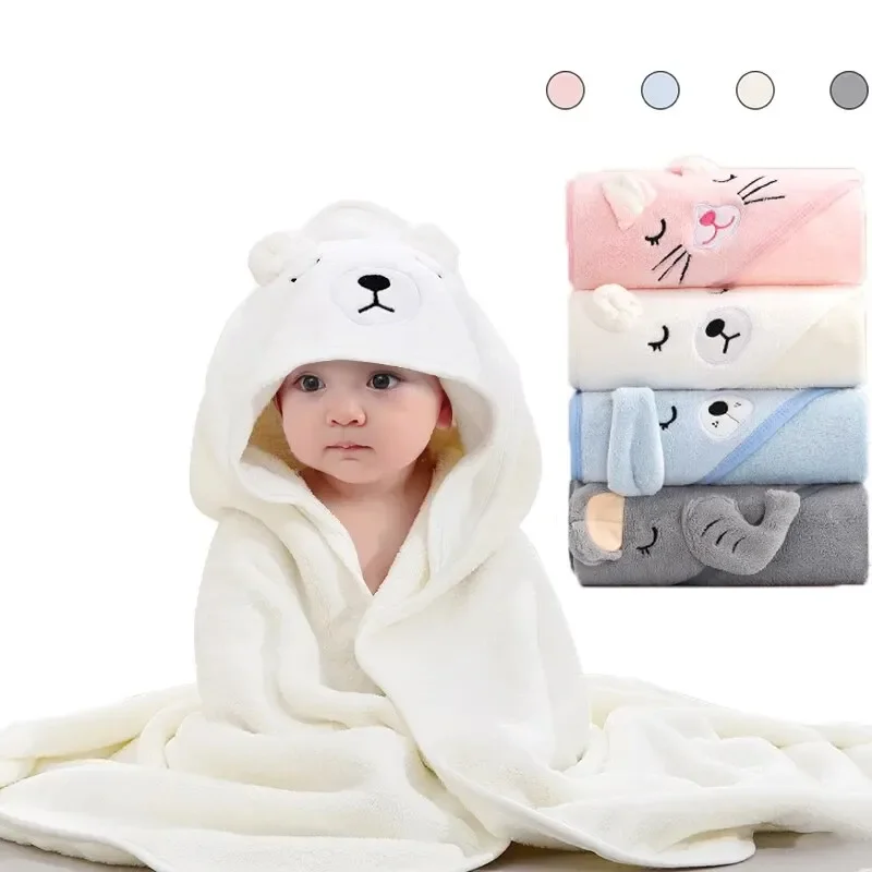 Baby Swaddle Blanket - vvocci Bathrobe Toddler Infant Bath Swaddle