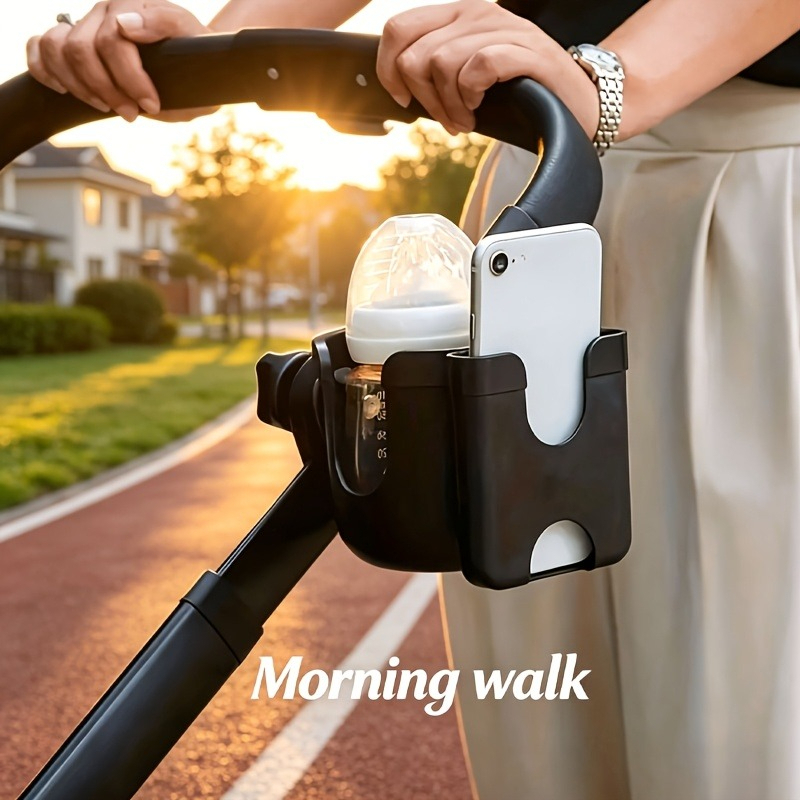 Stroller Accessories - 2-in-1 Universal Stroller Water Cup Holder