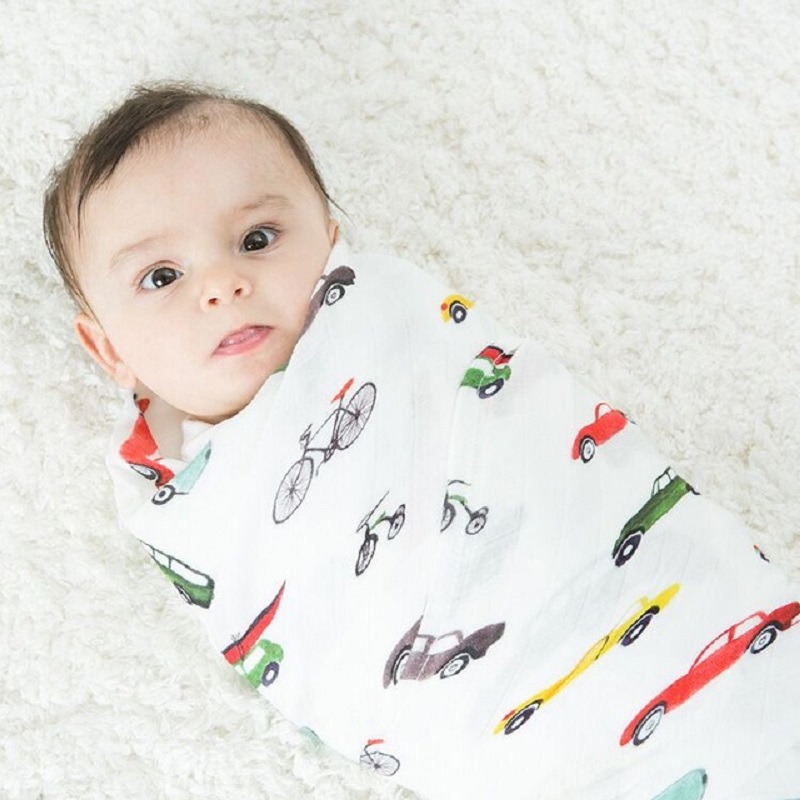 Baby Swaddle Blanket - Car Ultra Soft 47x47 Inch Baby