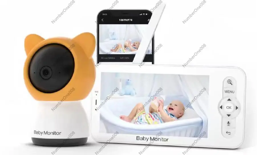 5 Inch 1080P Baby Monitor, Wir - Wireless Baby Monitor ulasan dan harga