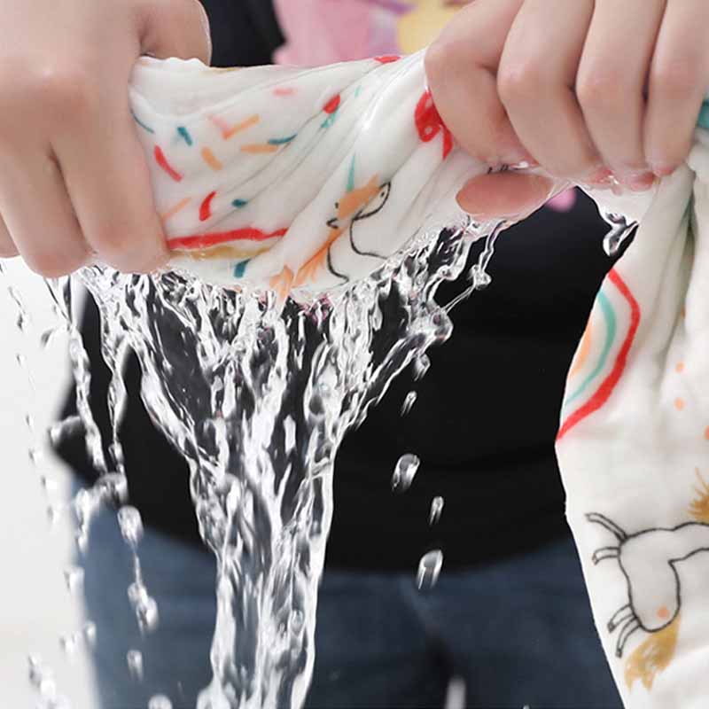 4-Layer Gauze Infant Washcloth - Baby Swaddle Blanket ulasan dan harga