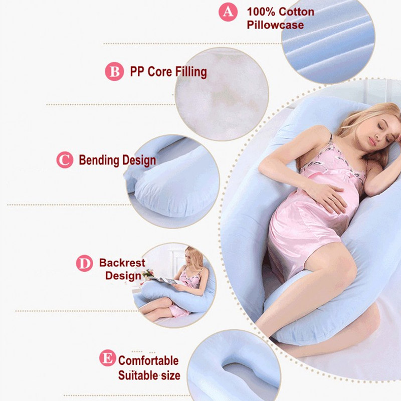 Pregnancy Pillow 130*70cm Slee - Nursing Pillow Breastfeeding ulasan dan harga