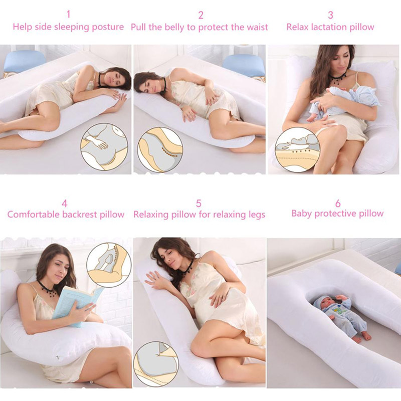 Pregnancy Pillow 130*70cm Slee - Nursing Pillow Breastfeeding ulasan dan harga