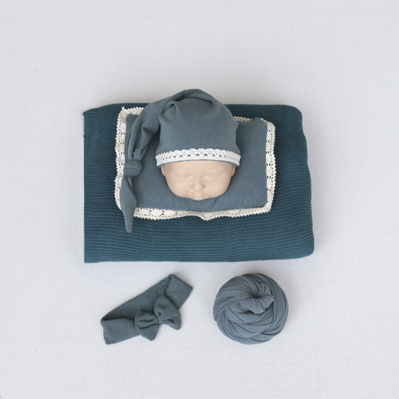 Newborn knitted blanket stretc - Baby Swaddle Blanket ulasan dan harga
