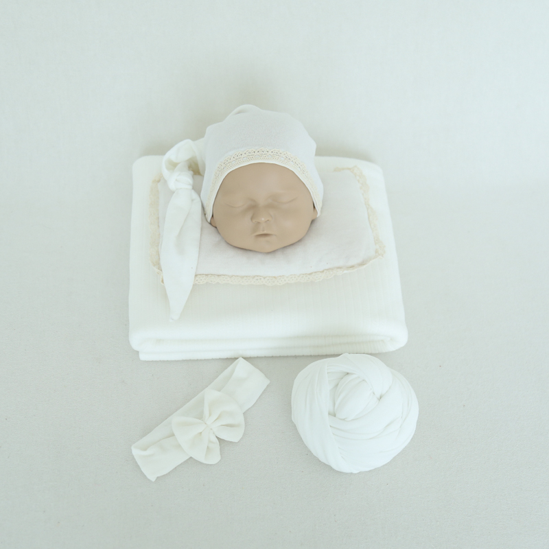 Newborn knitted blanket stretc - Baby Swaddle Blanket ulasan dan harga