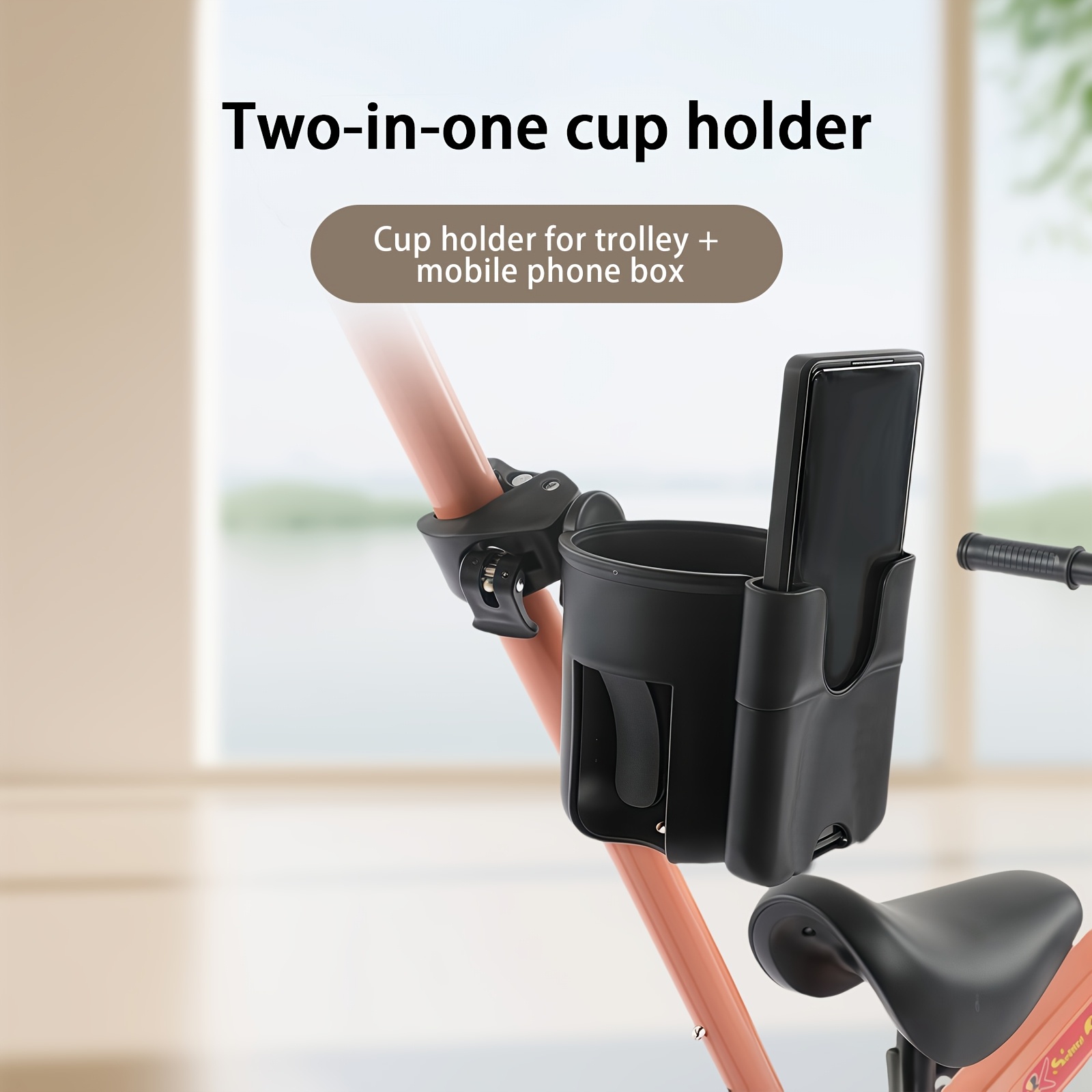 2-in-1 Stroller Cup Holder & P - Stroller Accessories ulasan dan harga