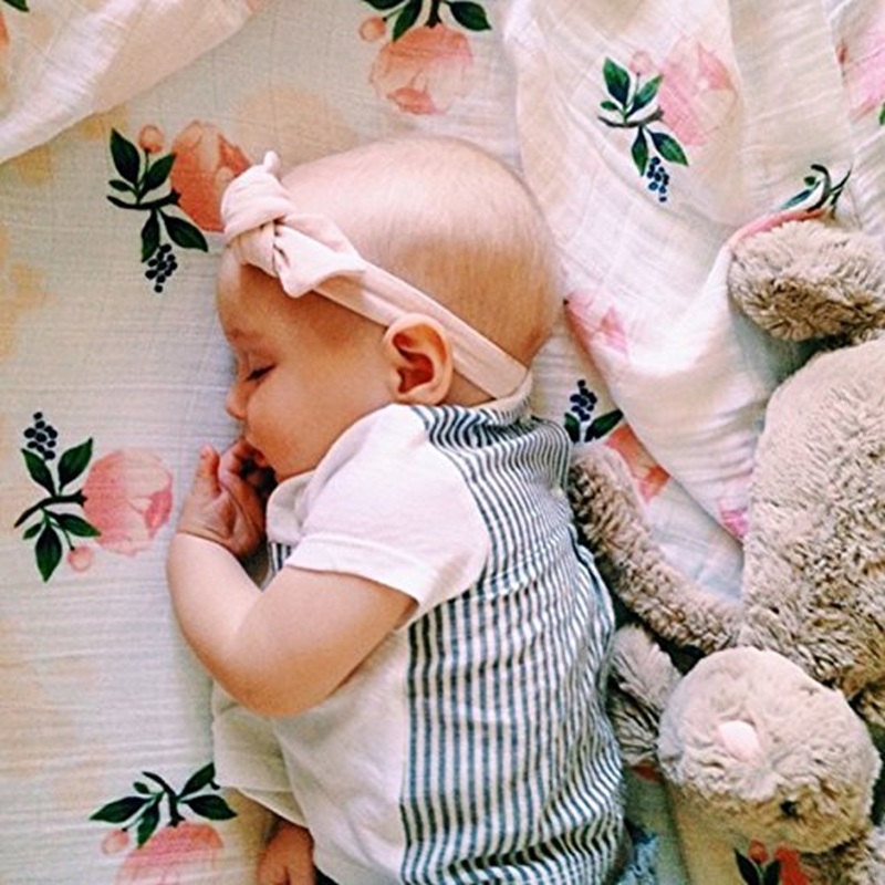 Rose 120x120cm 70% Bamboo 30%  - Baby Swaddle Blanket ulasan dan harga