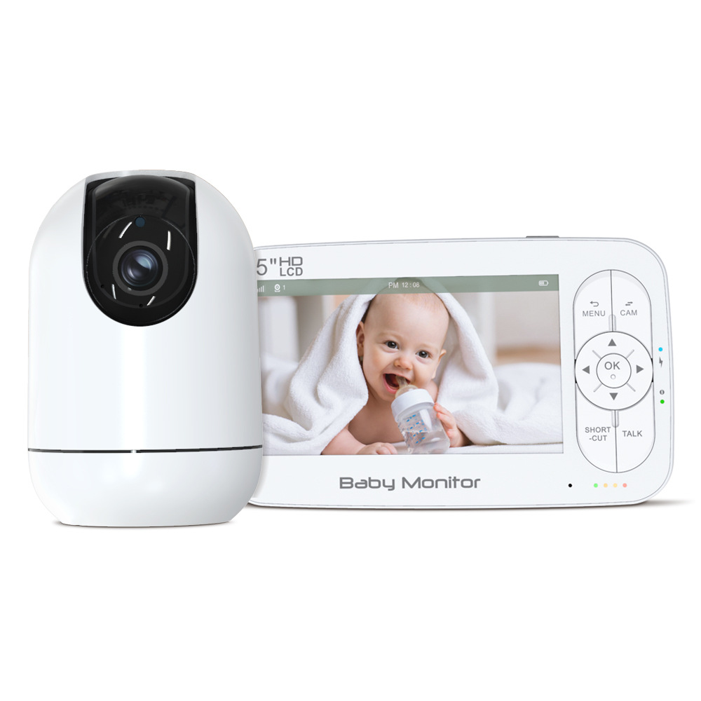5Inch 2MP 1080P  APP Remote Co - Wireless Baby Monitor ulasan dan harga