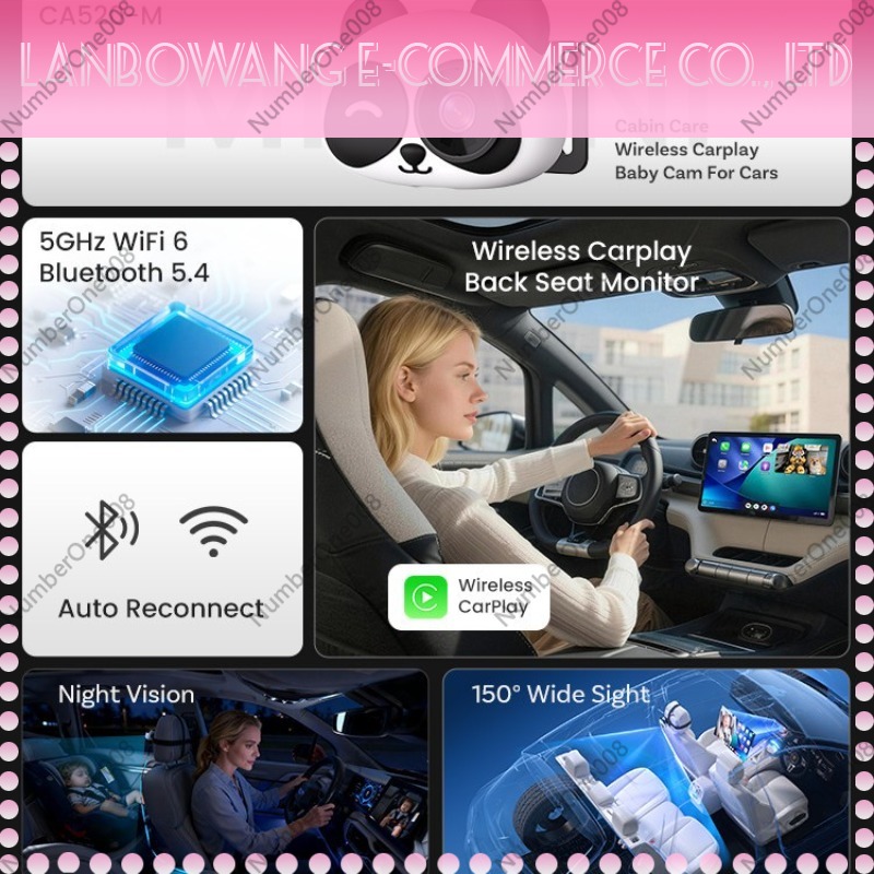 Wireless CarPlay Adapter Baby  - Wireless Baby Monitor ulasan dan harga