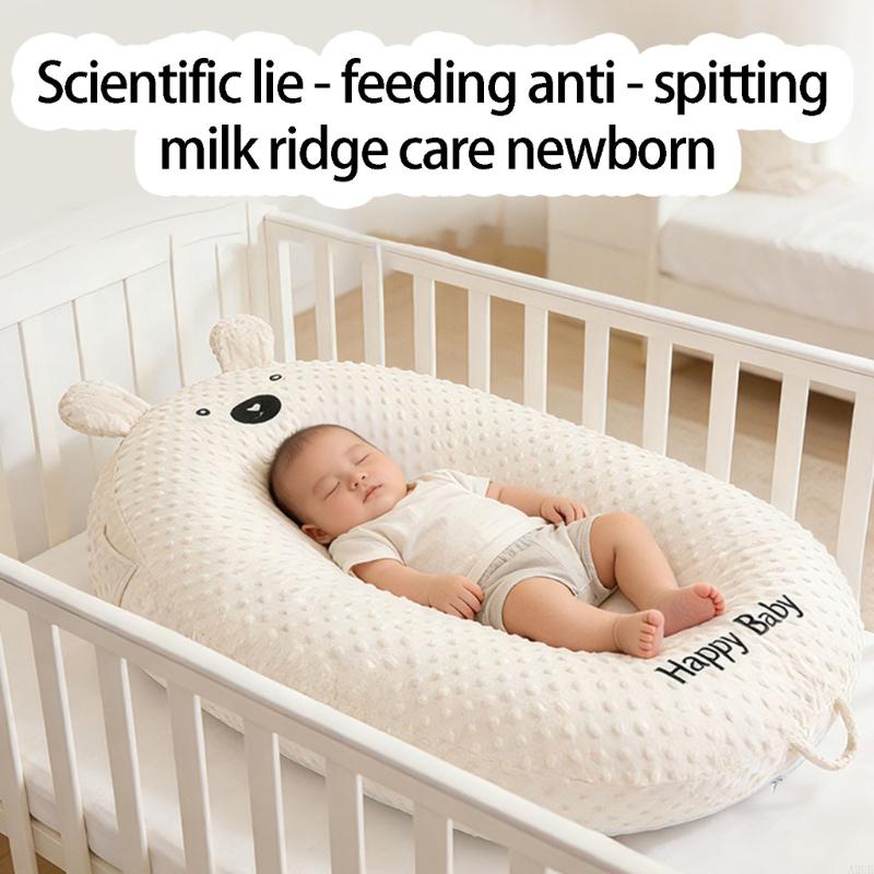 Baby Dotted Incline Pillow Car - Nursing Pillow Breastfeeding ulasan dan harga