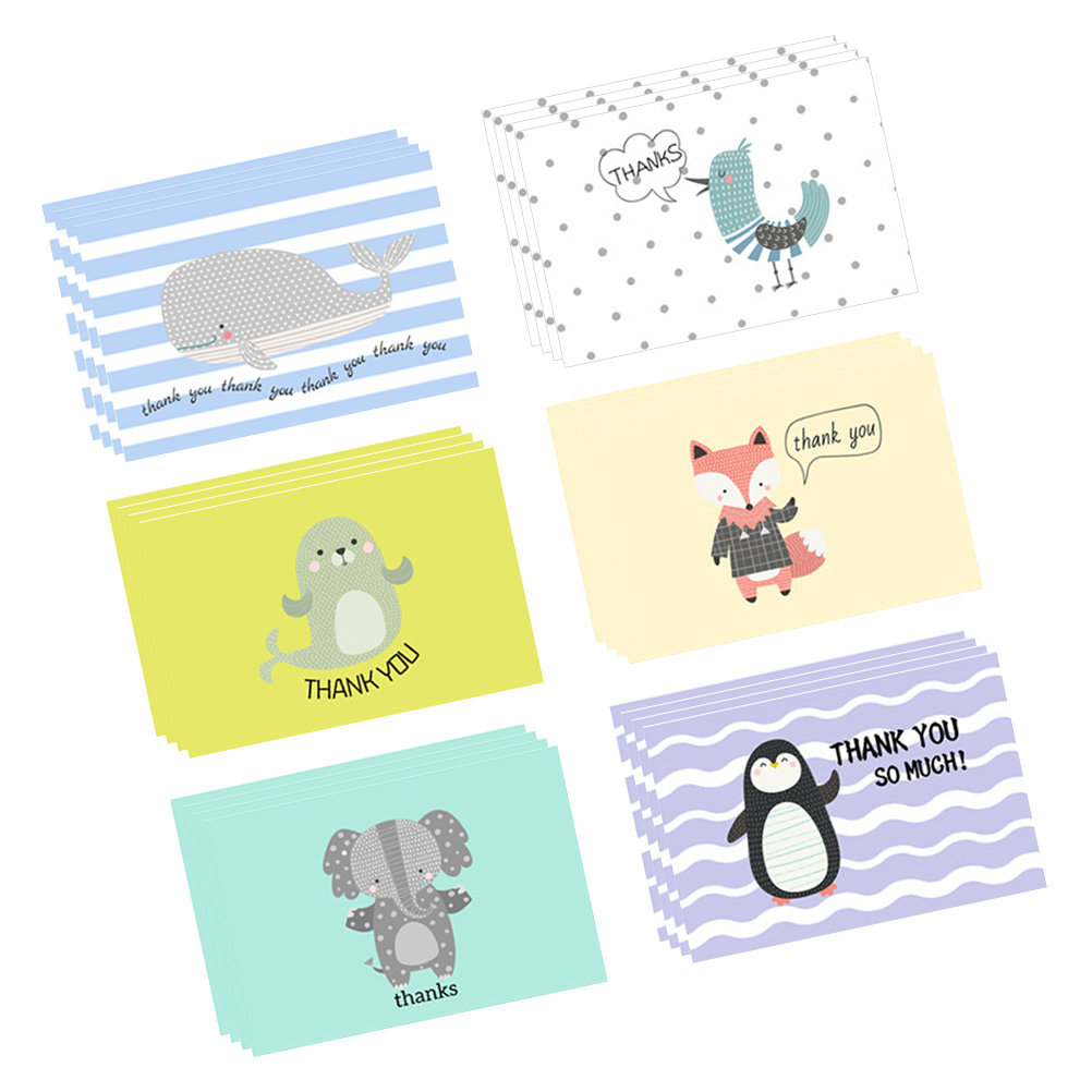 24 Sets Thank You Cards Bulk B - Baby Products Gift Card ulasan dan harga