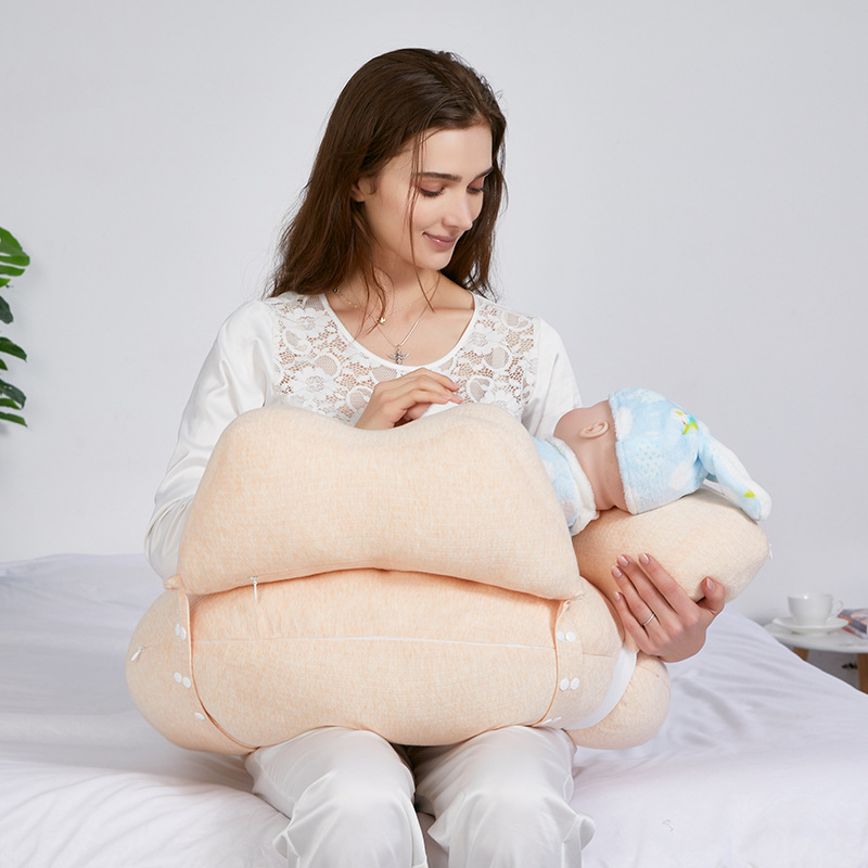 New Multifunctional Knit Cotto - Nursing Pillow Breastfeeding ulasan dan harga