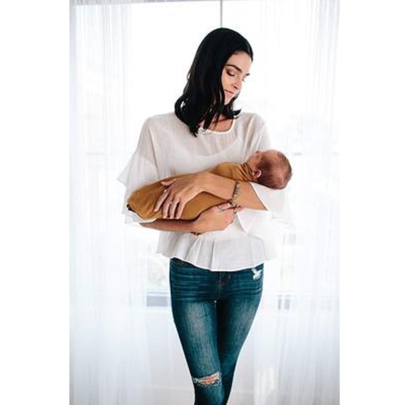 Pure Black Color Baby Wrap Ult - Baby Swaddle Blanket ulasan dan harga
