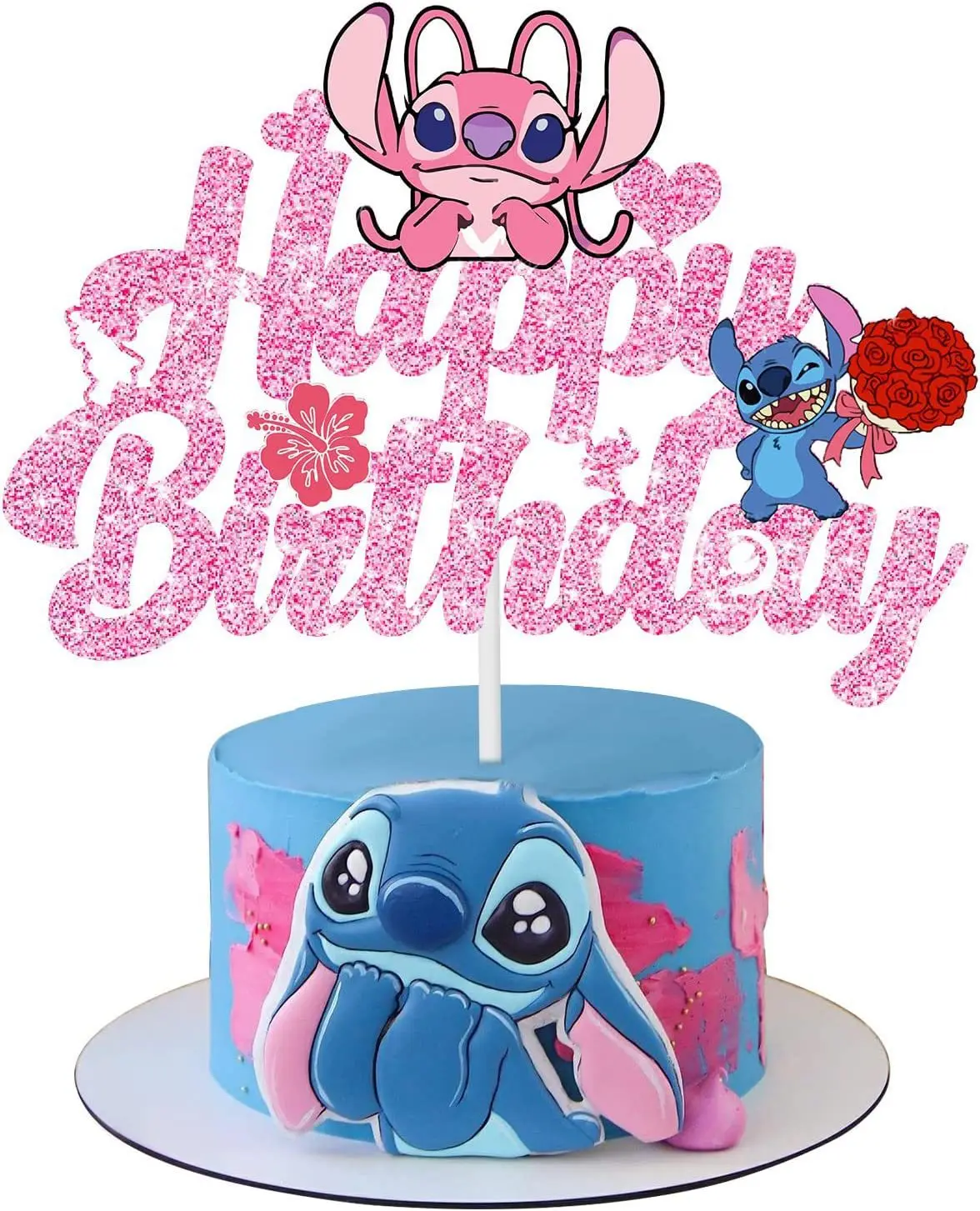 Lilo Stitch Cake Decoration An - Baby Products Gift Card ulasan dan harga
