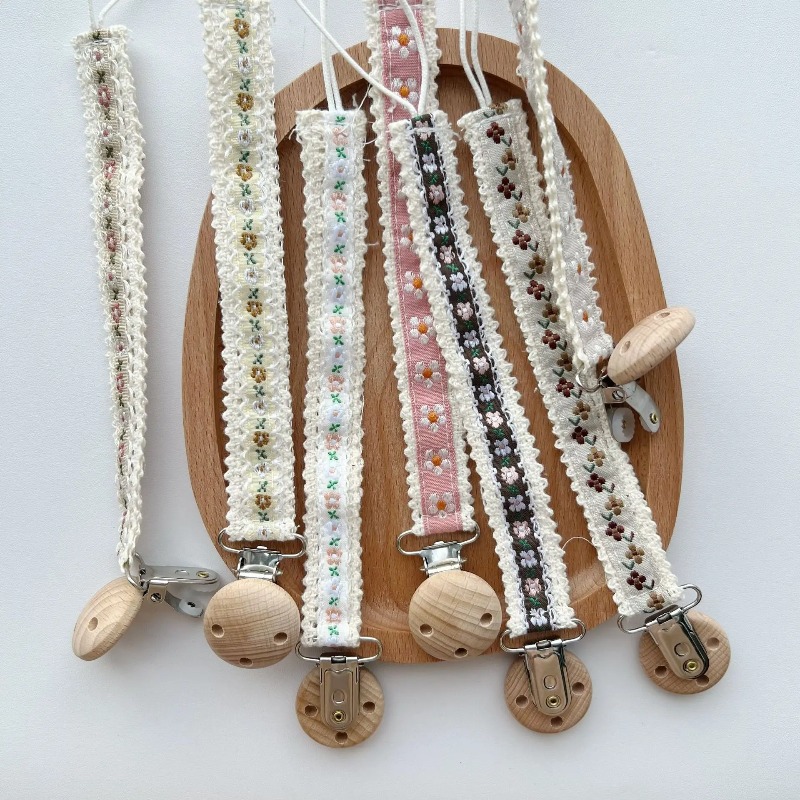 Lace Pacifier Clip Chain for N - Baby Products ulasan dan harga