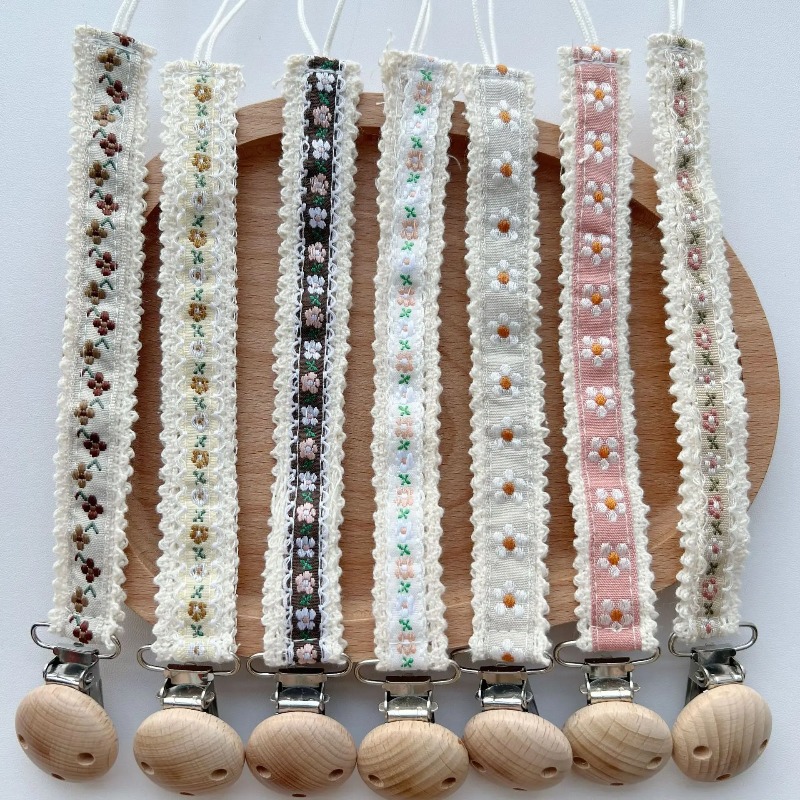 Lace Pacifier Clip Chain for N - Baby Products ulasan dan harga
