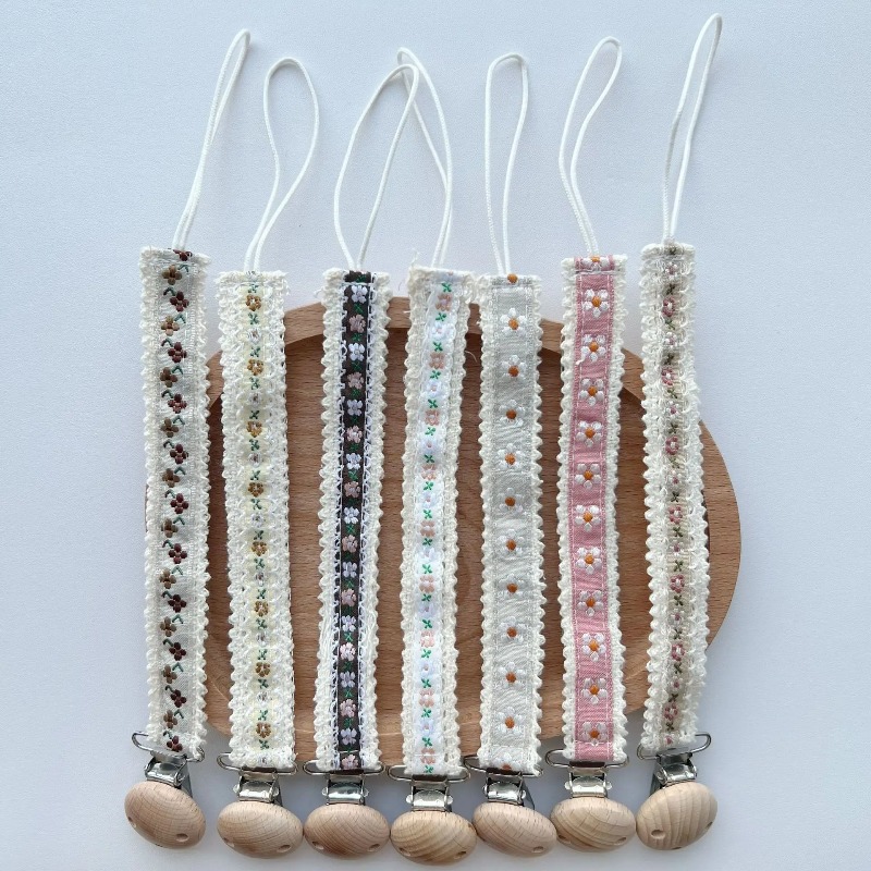 Lace Pacifier Clip Chain for N - Baby Products ulasan dan harga